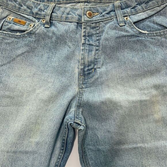 Duck Head Women's Flare Jeans Size 11 Light Wash Blue Denim Stretch - Picture 3 of 15